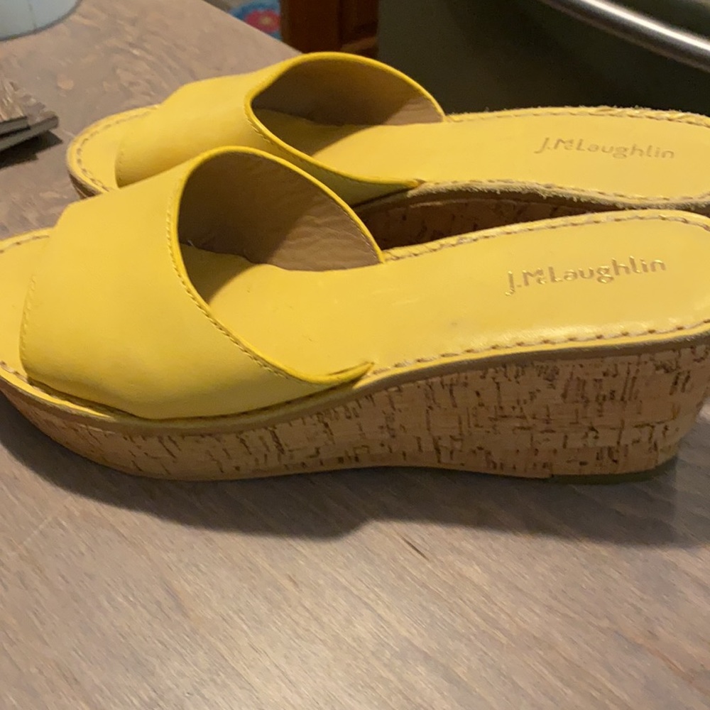 Yellow J. McLaughlin wedges